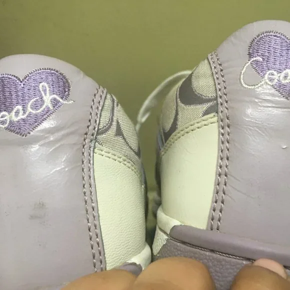 Authentic Coach Nova Signature Lace Up Fashion Sneakers - Picture 7 of 8